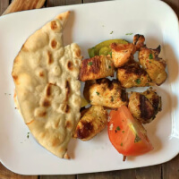 2 Chicken Shish Skewer Kebab